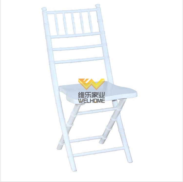 High quality light blue wooden folding chiavari chair for wedding/event